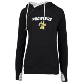 Lakeville Prowlers - Ladies Printed Double Hood Pullover (EZ383)
