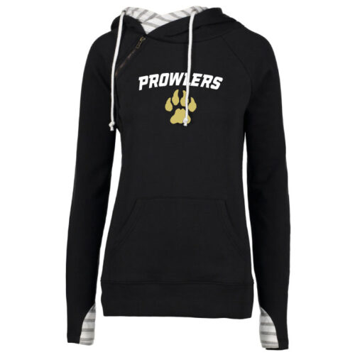 Lakeville Prowlers - Ladies Printed Double Hood Pullover (EZ383)