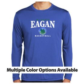 Eagan Traveling Basketball - Longsleeve Printed Performance Tee (ST350LS)