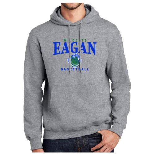 Eagan Traveling Basketball - Printed Pullover Hoodie (PC90H) - Image 2