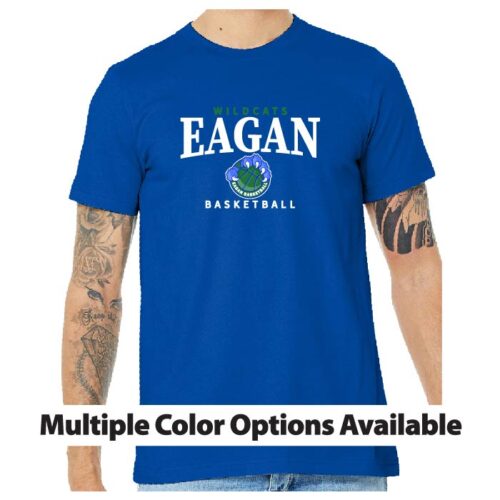 Eagan Traveling Basketball - Printed Short Sleeve Tee (BC3001)