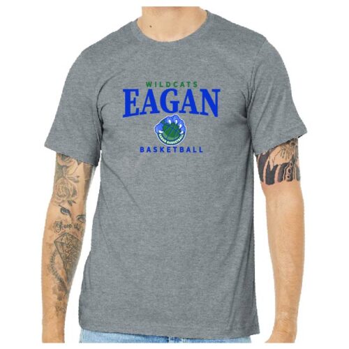 Eagan Traveling Basketball - Printed Short Sleeve Tee (BC3001) - Image 2