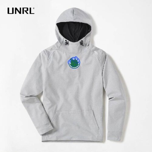 Eagan Traveling Basketball - Heather Grey Embroidered UNRL Crossover Hoodie II