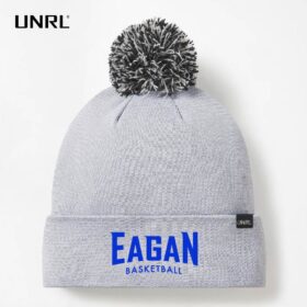 Eagan Traveling Basketball - Grey Embroidered UNRL Elite Winter Hat