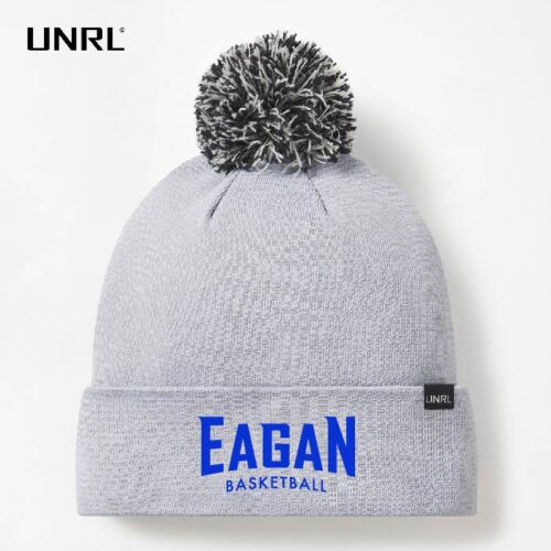 Eagan Traveling Basketball - Grey Embroidered UNRL Elite Winter Hat