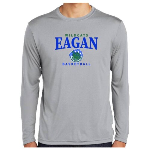 Eagan Traveling Basketball - Longsleeve Printed Performance Tee (ST350LS) - Image 2