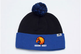 Firehawks Hockey - Embroidered Puff Ball Beanie (641K)