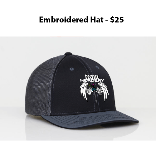 Team Nerdery Embroidered Hat