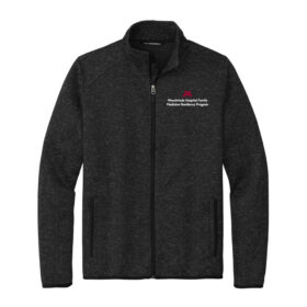 Woodwinds Hospital Family Medicine - Black Embroidered Sweater Fleece Jacket (F232)