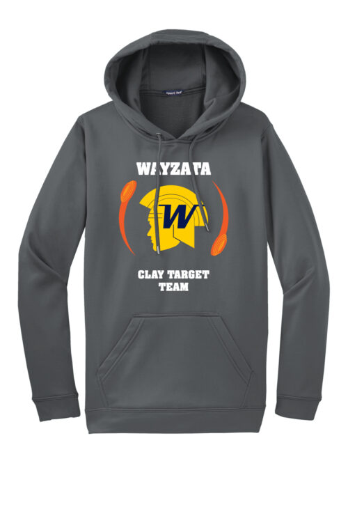 Wayzata Clay Target Team - Printed Wicking Fleece Hoodie (F244/YST244)