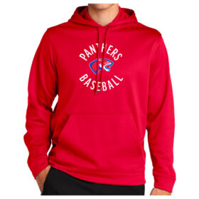 Spring Lake Park HS Baseball - Red Printed Performance Hoodie (F244)