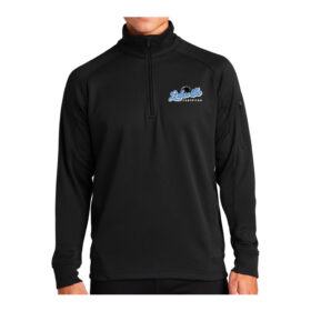 Lakeville Fastpitch – Black 1/4 Zip Fleece Jacket (F247)