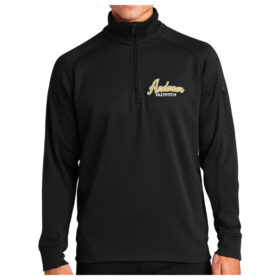 Andover Fastpitch – Black 1/4 Zip Fleece Jacket (F247)