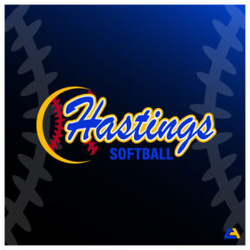 Hastings Raiders Softball - Full-Dye Blanket