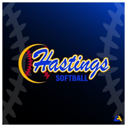 Hastings Raiders Softball - Full-Dye Blanket