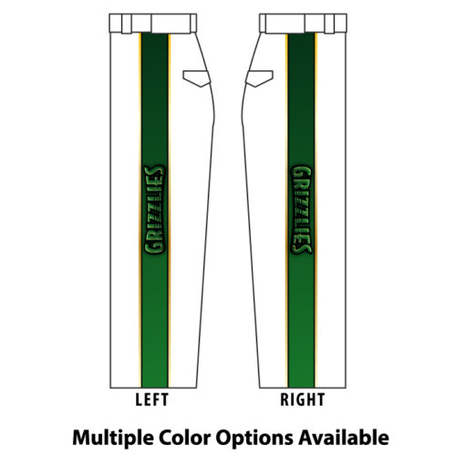 Portland Grizzlies - Full-Dye Player Pants