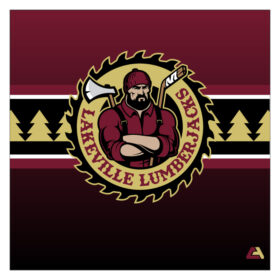 Lakeville Lumberjacks - Full-Dye Blanket