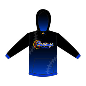 Hastings Raiders Softball - Full-Dye Hoodie