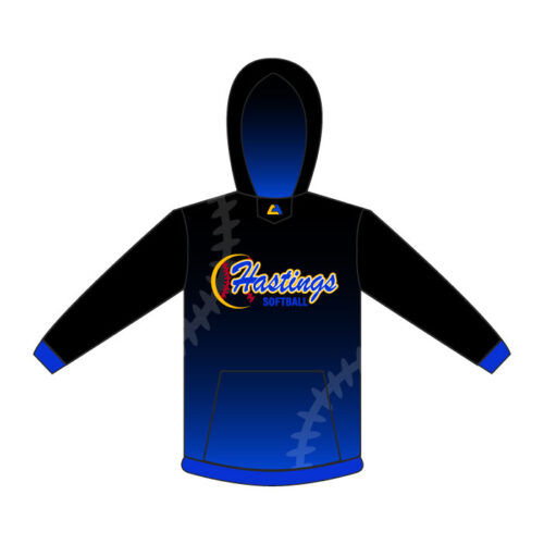 Hastings Raiders Softball - Full-Dye Hoodie