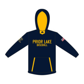 Prior Lake Baseball - Full-Dye Hoodie