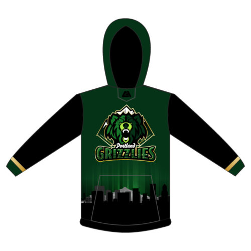 Portland Grizzlies - Full-Dye Hoodie