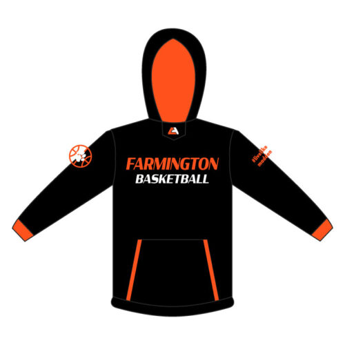 Farmington Youth Basketball - Full-Dye Hoodie