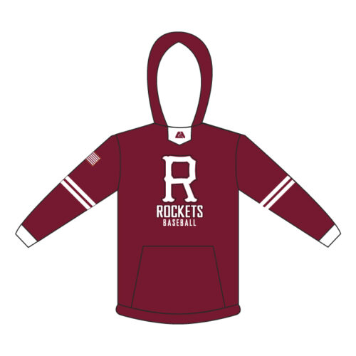 Richfield Rockets Baseball - Full-Dye Hoodie