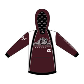 Brooklyn Park Baseball Full Dye Hoodie