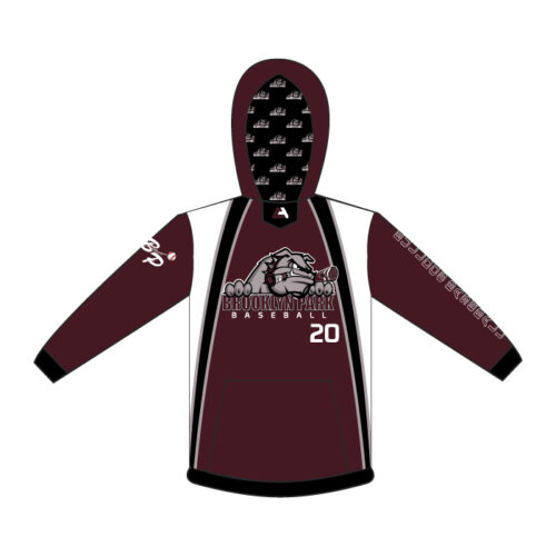 Brooklyn Park Baseball Full Dye Hoodie
