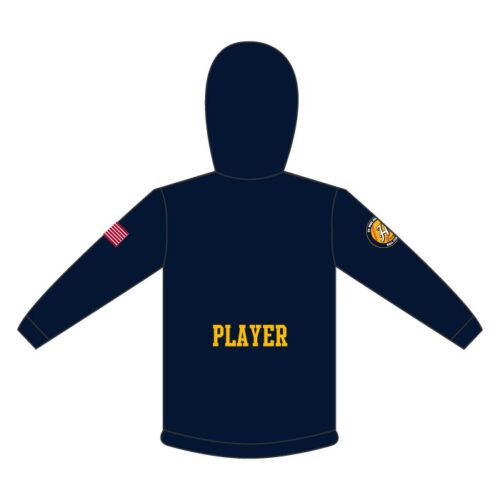 Highland Softball - Full-Dye Navy Hoodie - Image 2