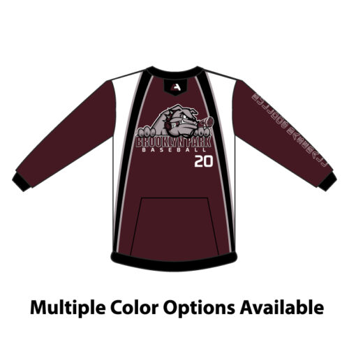 Brooklyn Park Baseball - Full Dye Pullover