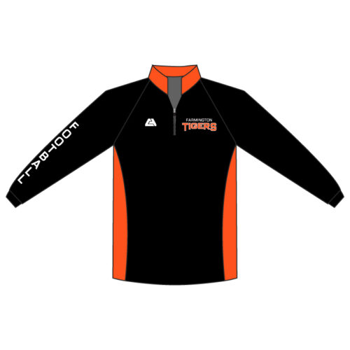 Farmington Football  - Full-Dye Quarter-Zip Jacket