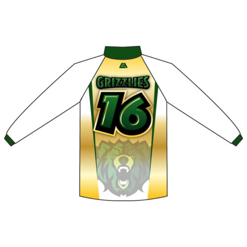 Portland Grizzlies - Full-Dye Quarter-Zip Jacket - Image 2