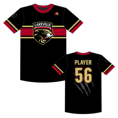 Lakeville IceCats Hockey - Full-Dye Crewneck Shortsleeve Jersey