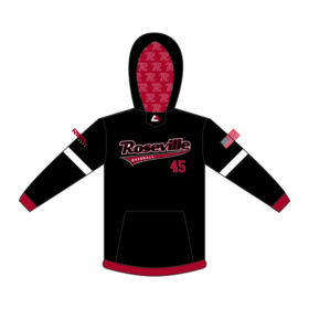 Roseville Baseball - Full-Dye Hoodie