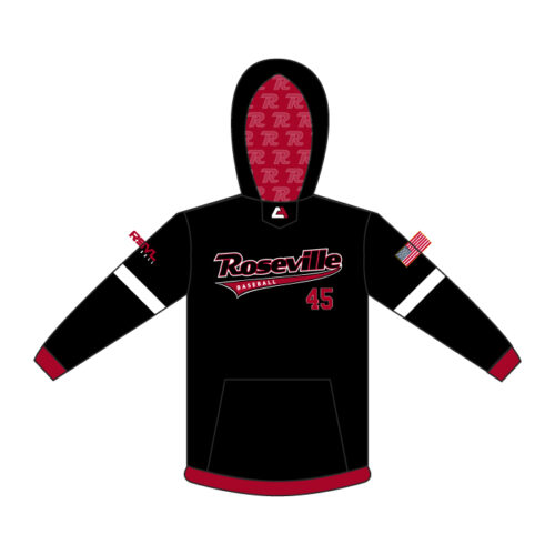 Roseville Baseball - Full-Dye Hoodie