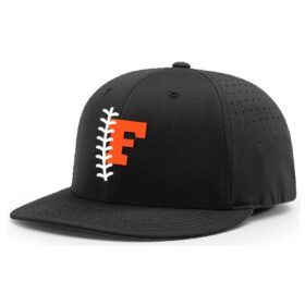 Farmington Fastpitch Coaches - Black Embroidered FlexFit Team Hat (PTS30)