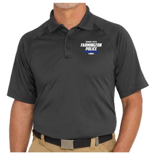 Farmington Police - Embroidered Tactical Polo (CS410) - Image 2