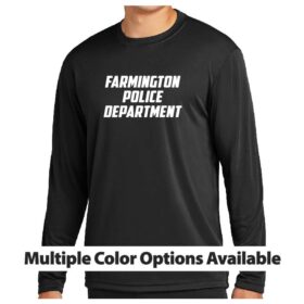 Farmington Police - Longsleeve Printed Performance Tee (ST350LS)