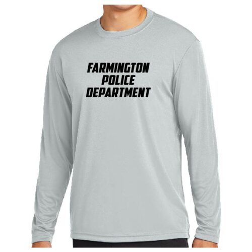 Farmington Police - Longsleeve Printed Performance Tee (ST350LS) - Image 2
