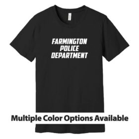 Farmington Police - Short Sleeve Printed Tee (BC3001)