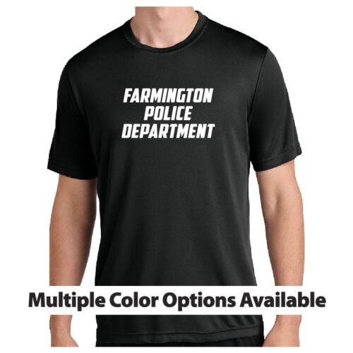 Farmington Police - Printed Performance Tee (ST350)