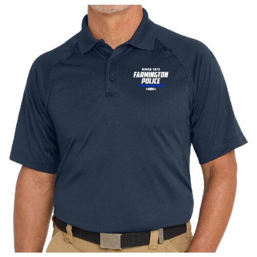 Farmington Police - Embroidered Tactical Polo (CS410) - Image 3