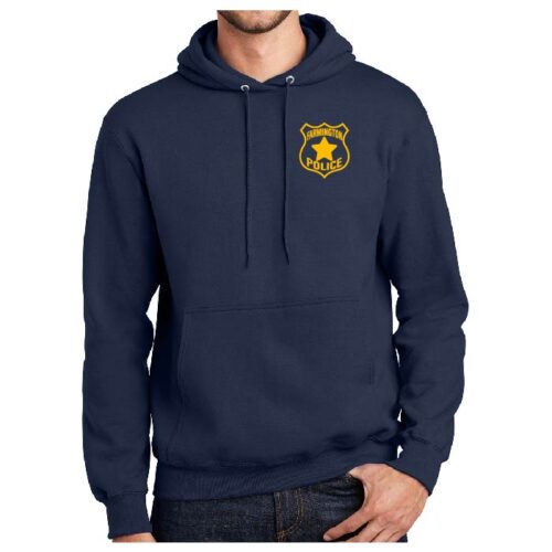 Farmington Police - Navy Printed Pullover Hoodie (PC90H) - Image 2