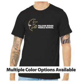 Falcon Ridge Middle School - Printed Short Sleeve Tee (BC3001)