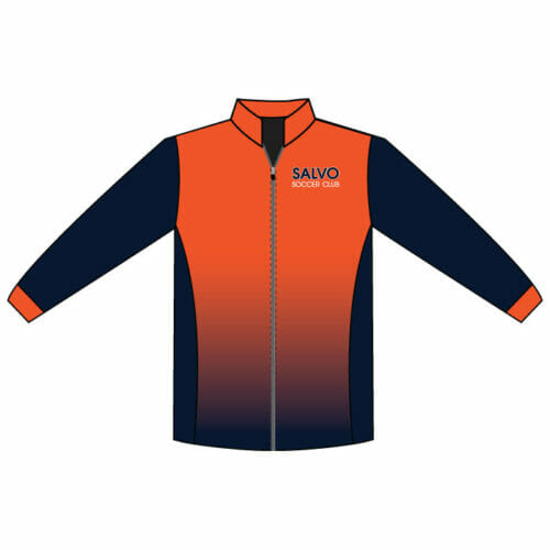 Salvo Soccer  - Full-Dye Full-Zip Jacket
