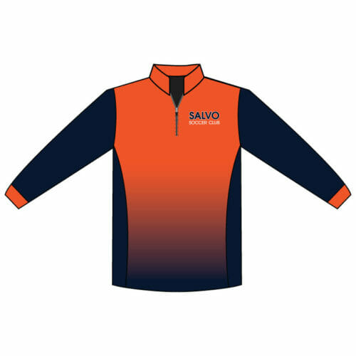 Salvo Soccer  - Full-Dye Quarter-Zip Jacket