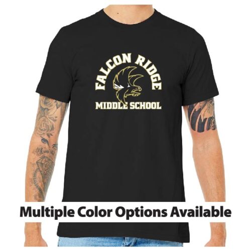 Falcon Ridge Middle School - Printed Short Sleeve Tee (BC3001)