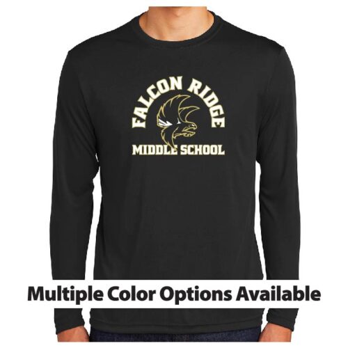 Falcon Ridge Middle School - Longsleeve Printed Performance Tee (ST350LS)