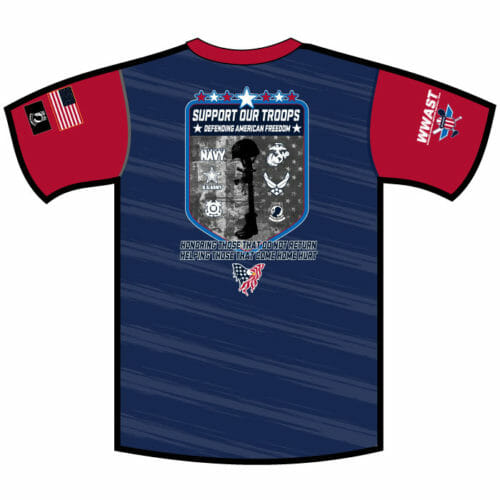 CA Warrior Tourney - Full-Dye Tourney Jersey - Image 2